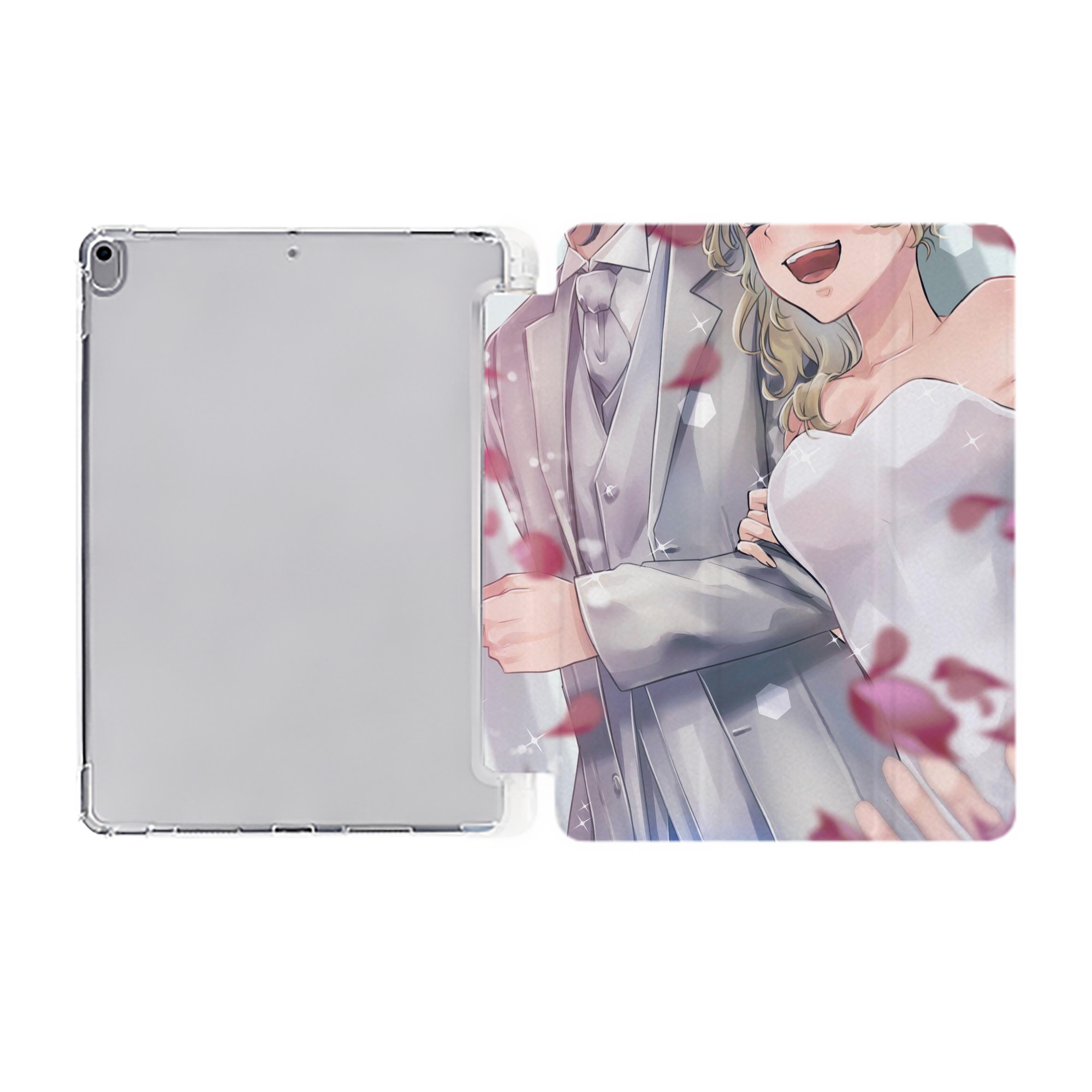 （画像用） 東京リベンジャーズ Tokyo Revengers IPad ケース ペン収納付き 三つ折りスタンド PUレザー×シリコン 対応機種9.5/10.5/10.9インチ